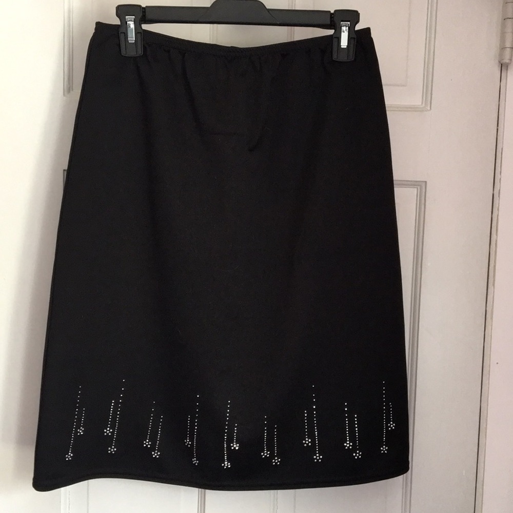 Black dress skirt
